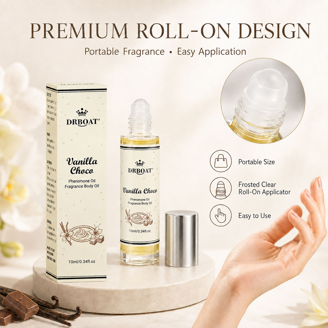 Women Vanilla Choco Sandalwood - Perfume Fragrance Oil ulasan dan harga