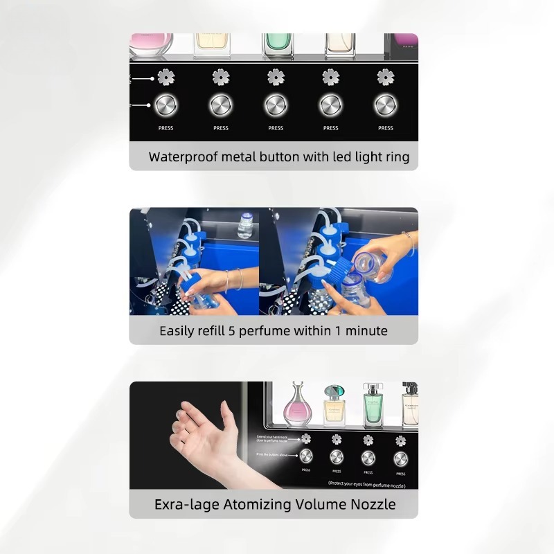 Perfume Vending Machine Smart  - Perfume Fragrance Sale ulasan dan harga