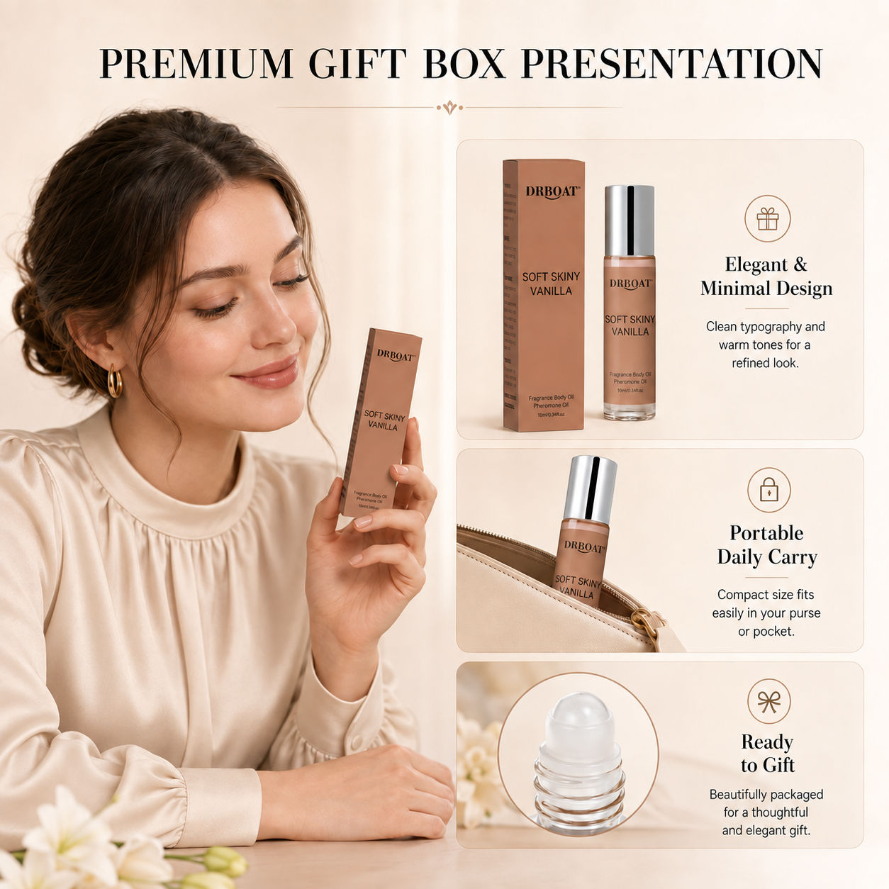 Women Roll On Fragrance Oil, S - Perfume Fragrance Oil ulasan dan harga